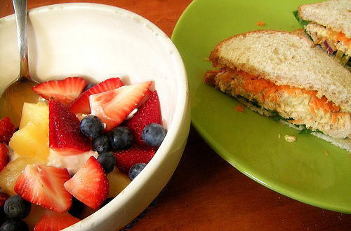Tuna And Fruit Salad - Delicious Fish Starters